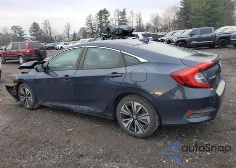 2017 Honda Civic Ex from USA, damaged, VIN 2HGFC1F34HH655070